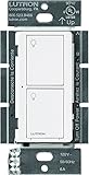 Lutron Caseta Wireless Switch, Multi-Location, In-Wall, 6 Amp, Works with Amazon Alexa, White