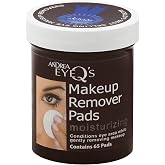 Andrea Eye Q's Eye Make-Up Remover Pads Moisturizing 65 Each (Pack of 4)