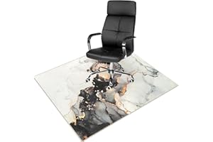 Anidaroel Office Chair Mat for Hardwood/Tile Floor, 48"x60" Desk Chair Mat for Office Gaming, Under Desk Rug for Rolling Chair, Anti-Slip Computer Chair Mats, Low-Pile Carpet Protector Rug