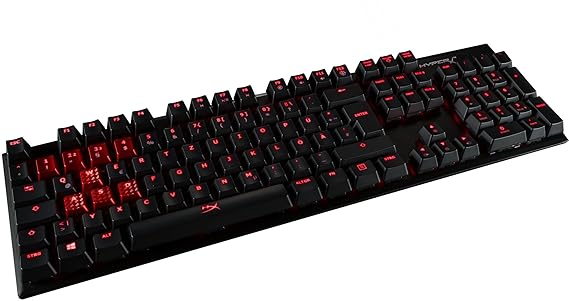 Kingston HyperX Alloy FPS Mechanische Gaming Tastatur (QWERTZ Deutsches Layout) Cherry Blue