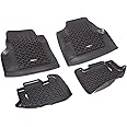 Rugged Ridge Floor Liner Set for Jeep Wrangler TJ/LJ | Black | 12987.10 | Fits 1997-2006 Jeep Wrangler TJ/LJ