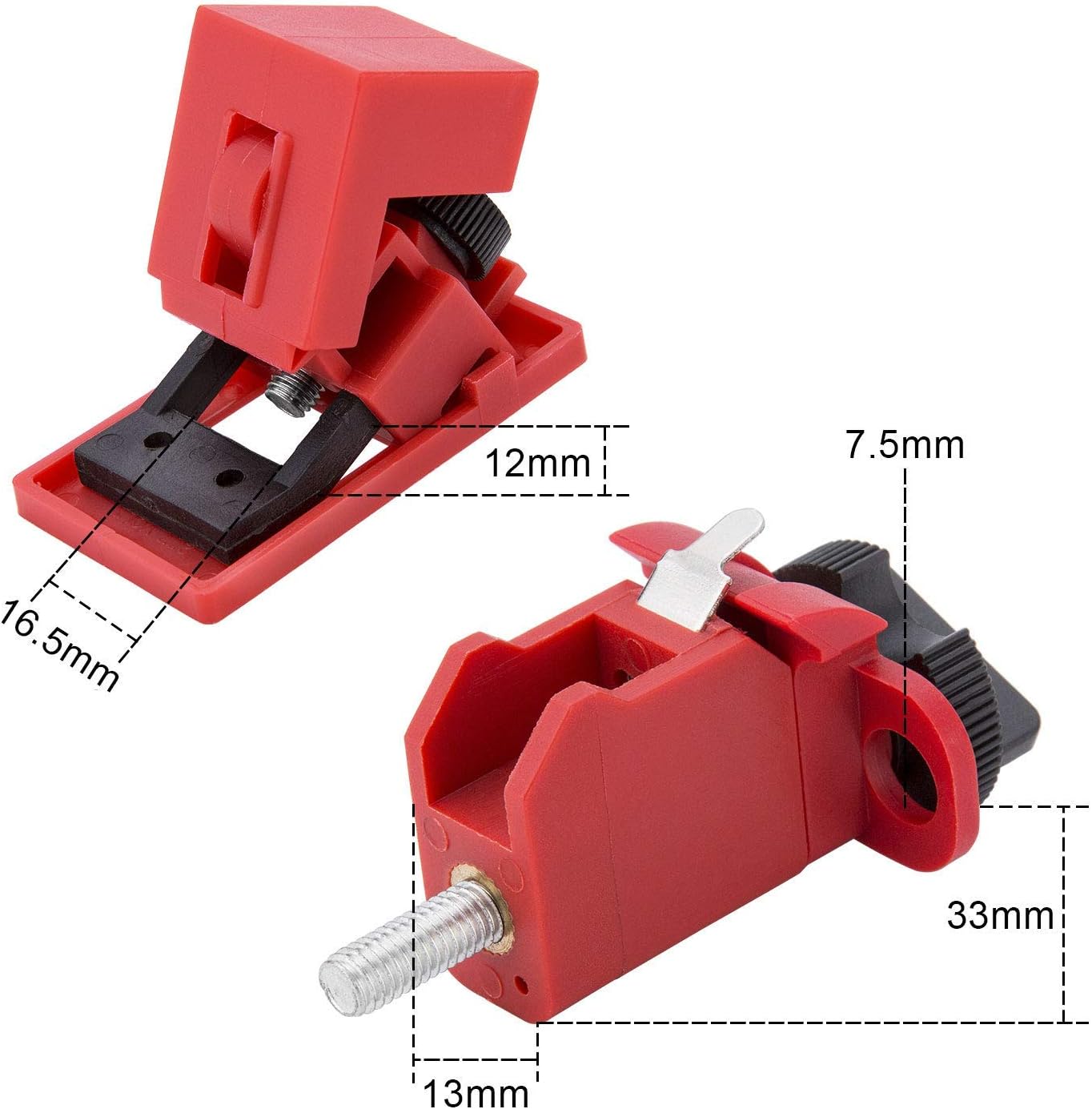HOLULO Lockout Tagout Kit Including Safety Lockout Padlock Miniature ...