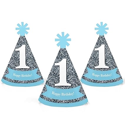 Amazon Com 1st Birthday Boy Fun To Be Fun Mini Cone First