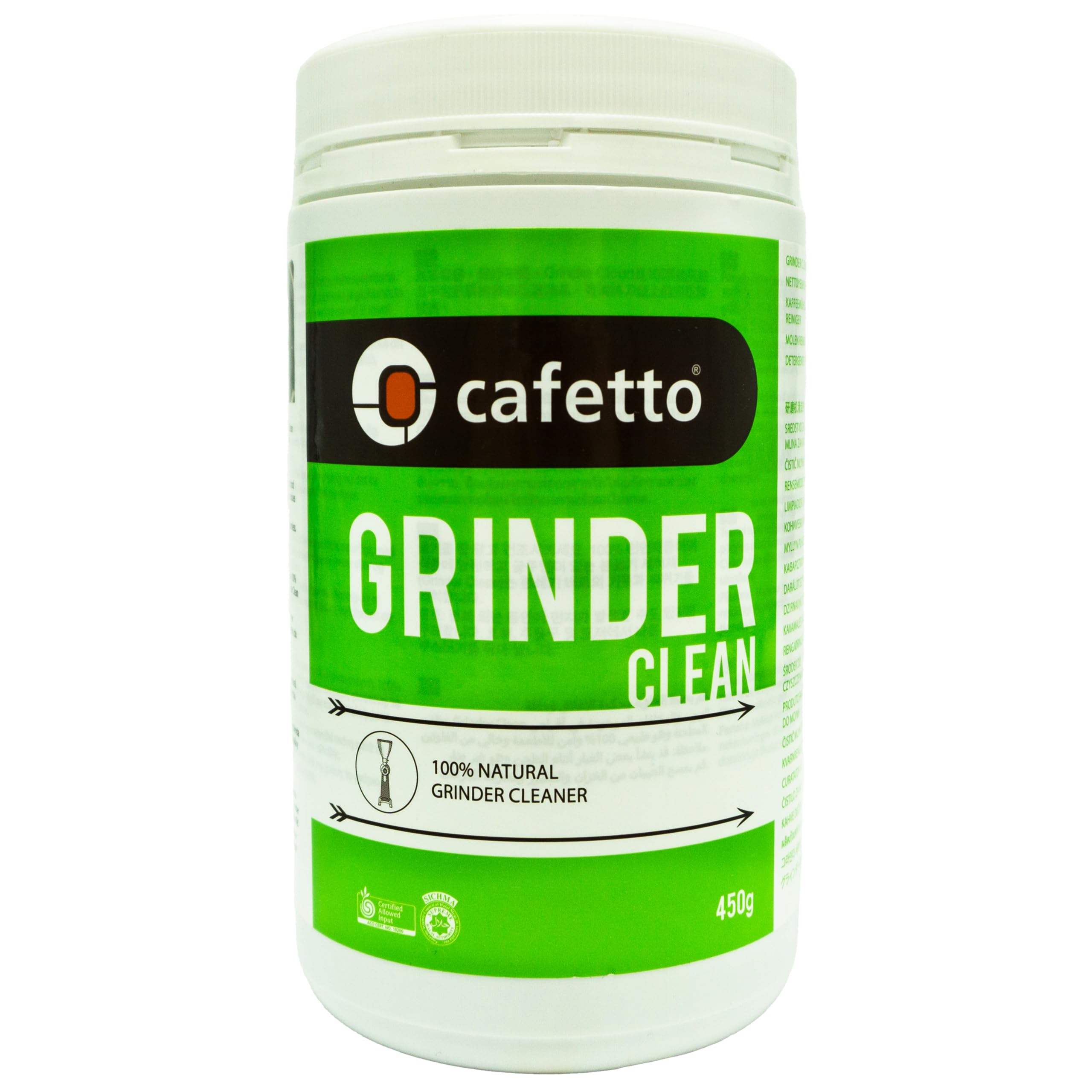 Cafetto Organic Grinder Clean - 450 grams
