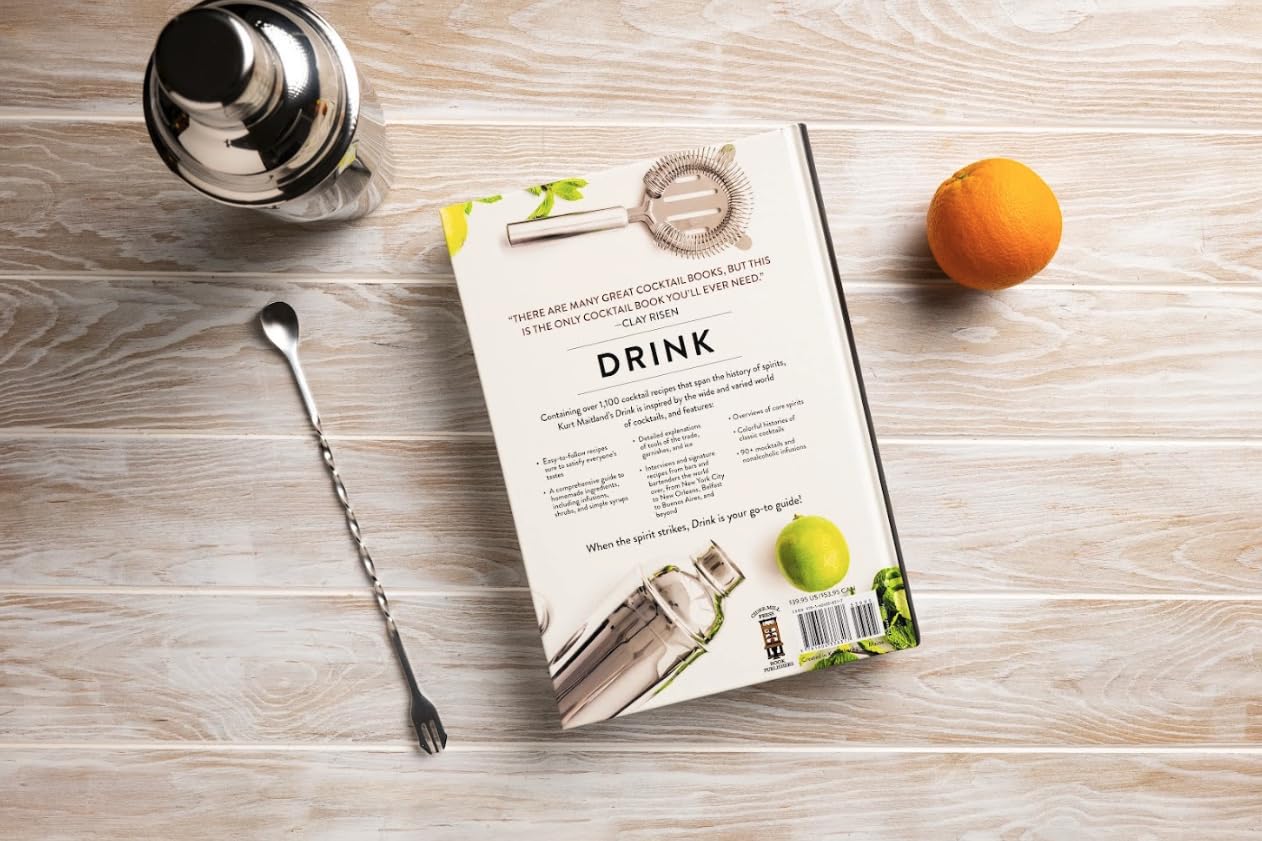Drink: Featuring Over 1,100 Cocktail, Wine, and Spirits Recipes (Ultimate Cookbooks)