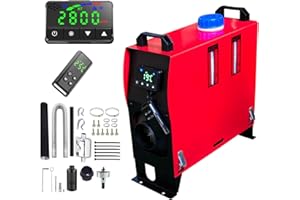 ZHIBANG Diesel Air Heater All in One with Voice Function,Parking Heater with Digital Display Screen and Digital Remote Contro