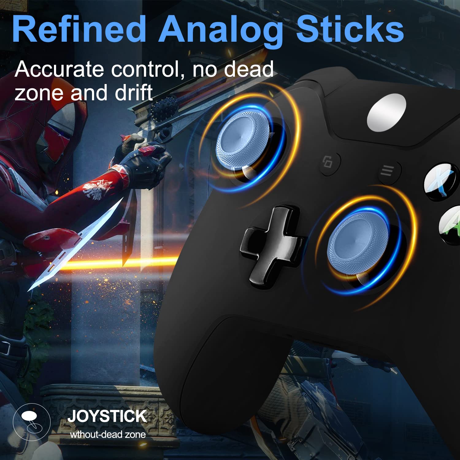 Controller for Xbox Series X/Xbox Series S/Xbox one/Xbox One S/Xbox One X/One Elite/Windows 7/8/10/, Wireless Xbox PC Gamepad with 3.5mm Audio Jack-Black
