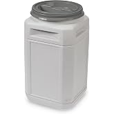 Mighty Tuff Airtight Dog Food Storage Container &ndash; 13 Gal, up to 54 lb Capacity &ndash; Cat and Dog Food Container with Twist Lid &amp; Handles &ndash; BPA-Free, Made in USA