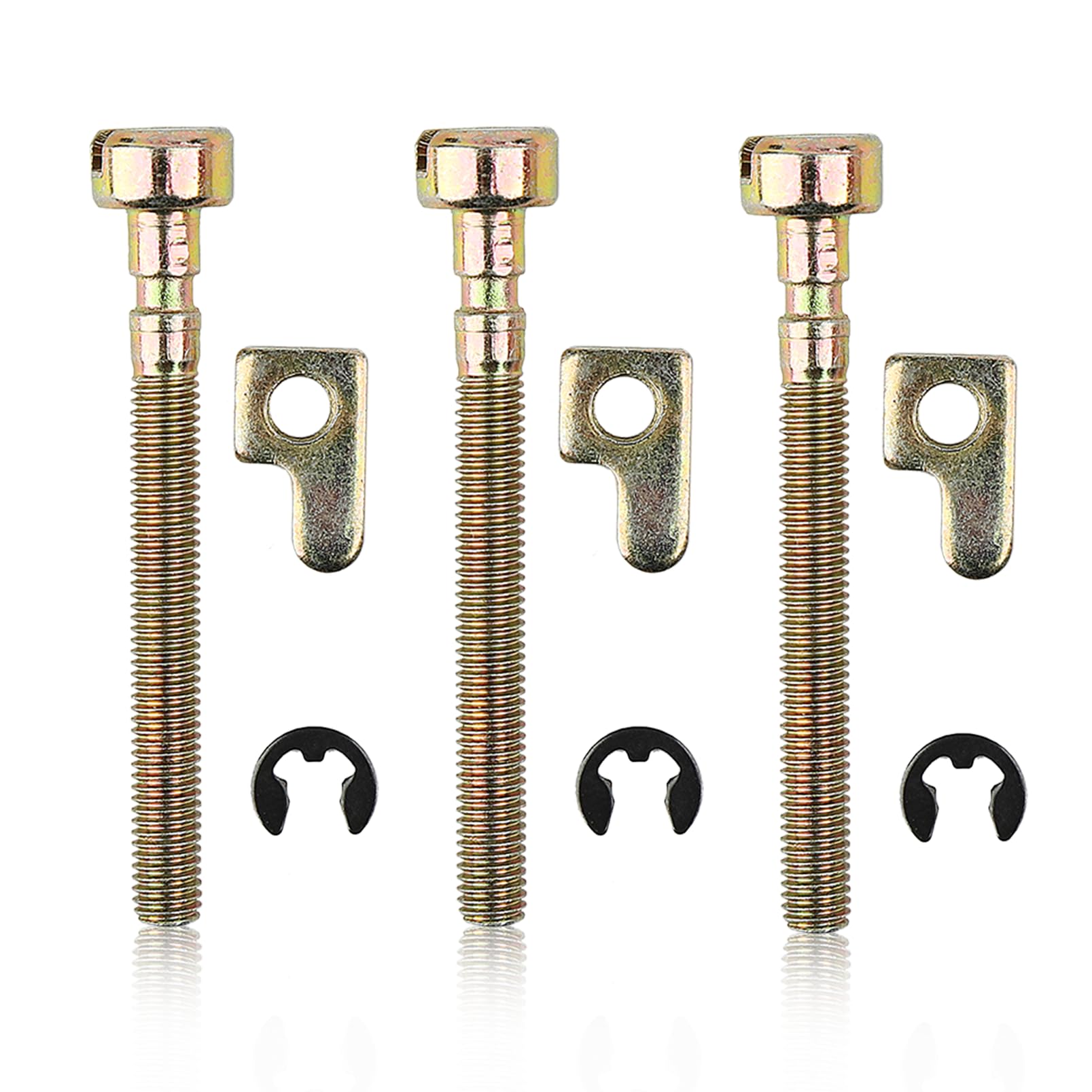 Haishine 3Pcs/lot Chain Tensioner Adjuster Screw for Husqvarna 137 136 141 McCulloch 335 338 435 436 438 440 441 442 444 Chainsaw Replacement Parts