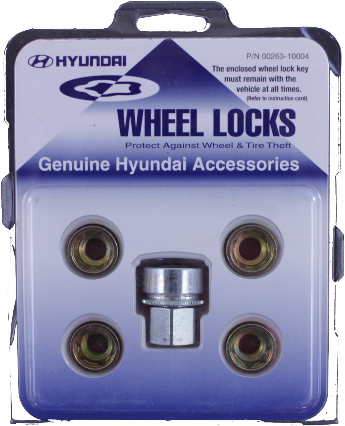 Genuine Hyundai Accessories 0026310004 Wheel Lock for Hyundai Genesis