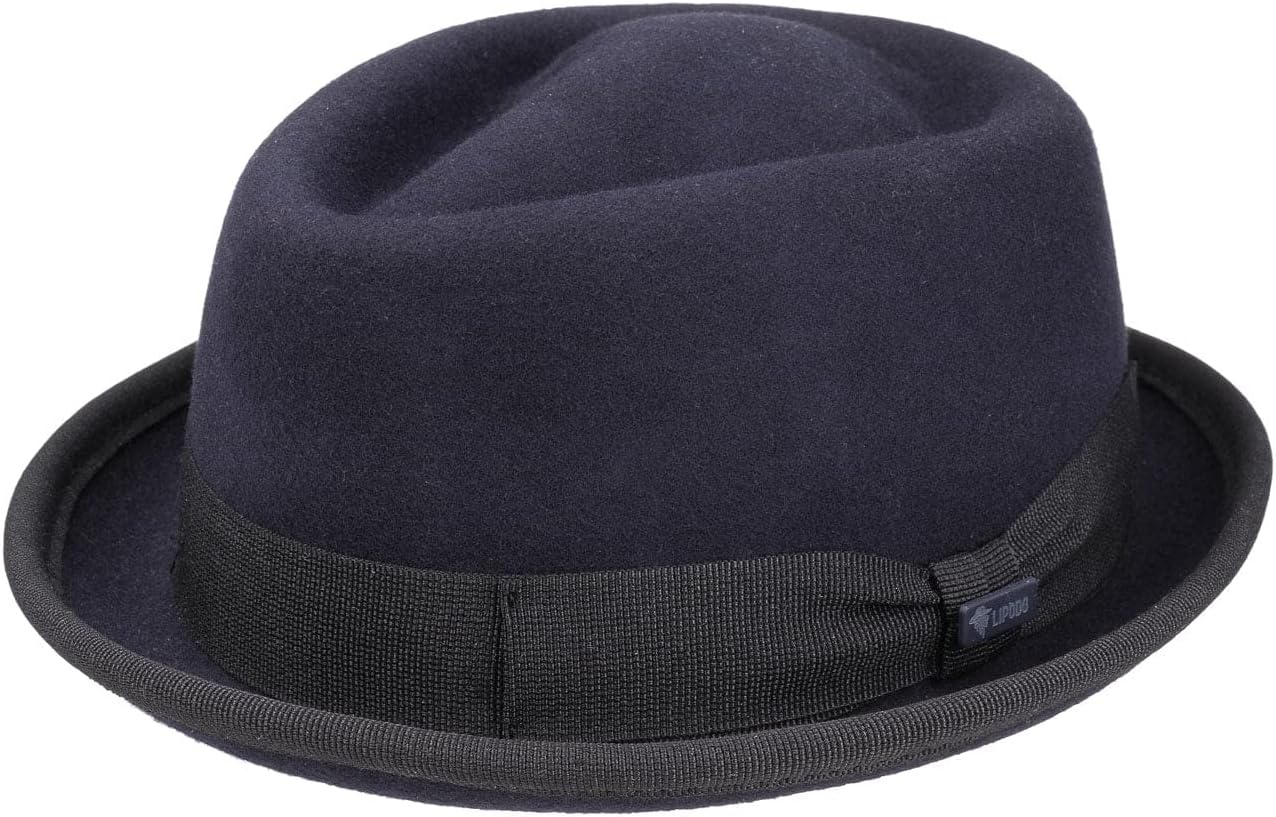 LipodoGratus Pork Pie Felt Hat Women/Men | Made in Italy