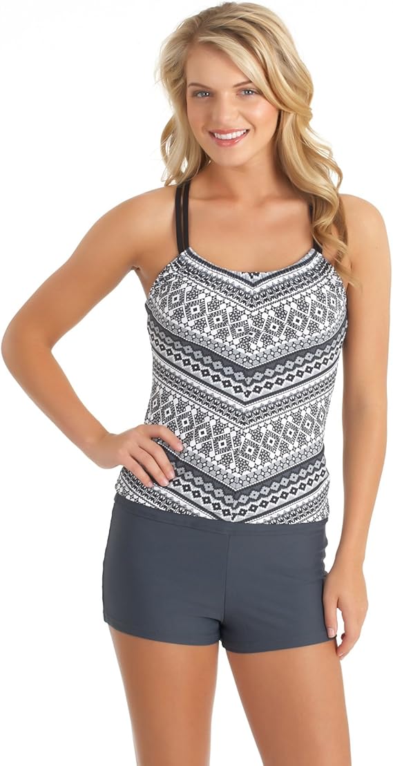 Buy Next By Athena Women's Perfection Tankini, Black, 36BC at Amazon.in