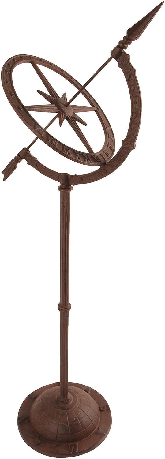 Cast Iron Sundial on Stand 92cm High Amazon.co.uk Garden & Outdoors