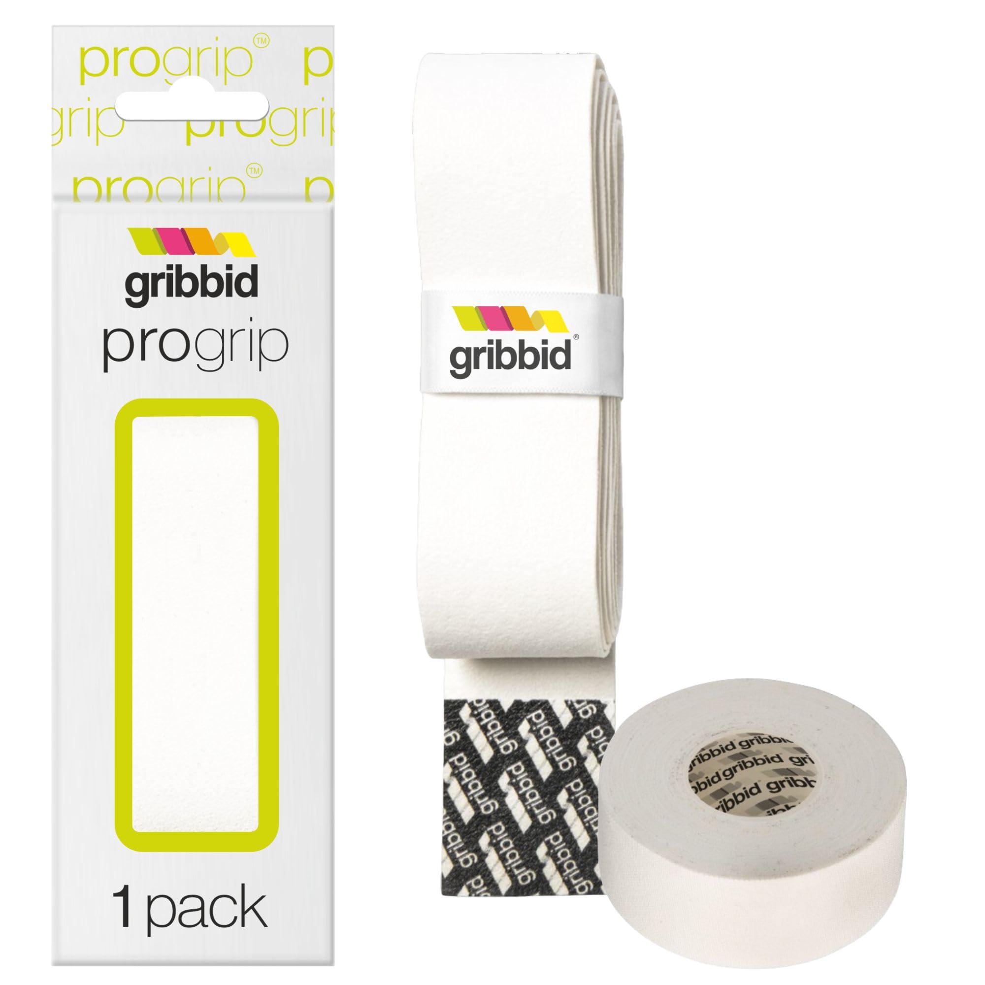 GRIBBID Supreme Soft Field Hockey Grip, 1 Pack + Stick Tape (Available in various Pack’s) - The Original Dutch Chamois