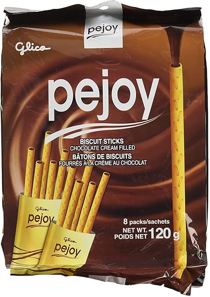 GLICO PEJOY CHOCOLATE CREAM BISCUIT STICK, CHOCOLATE, FAMILY...
