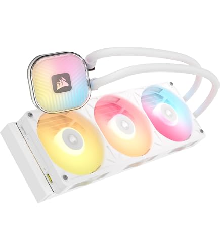 Amazon.com: Corsair iCUE Link Titan 360 RX LCD Liquid CPU Cooler