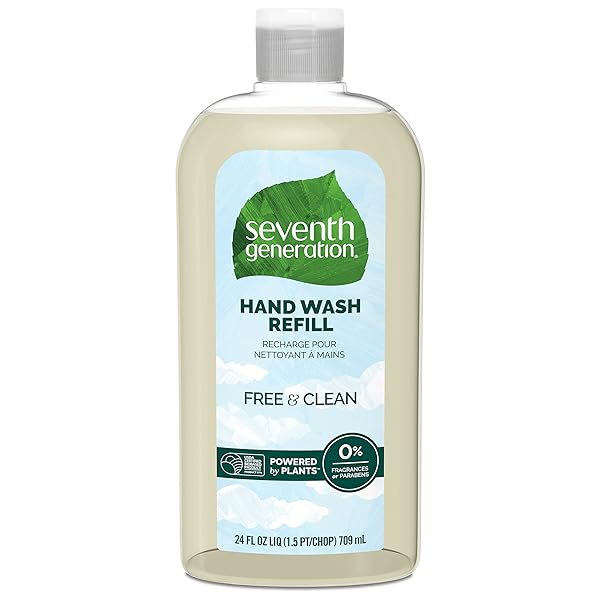 SEVENTH GENERATION HAND WASH REFILL, FREE & CLEAN...