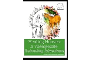 Healing Hooves: A Therapeutic Coloring Adventure