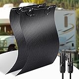 200W Semi-Flexible Solar Panel 12V Monocrystalline