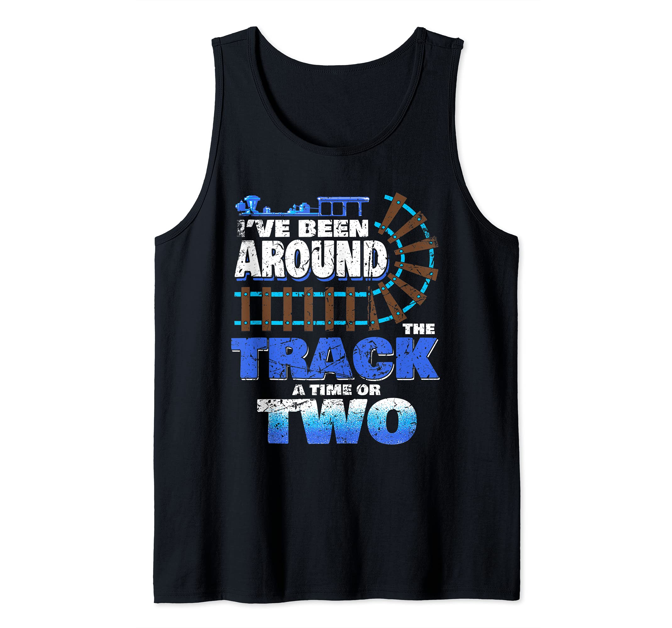 Gift for Train Engineer, Conductor, Dispatcher- Railfan Tank Top