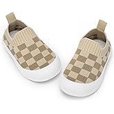 BACSAC Baby Toddler Unisex Infant Shoes Boys Girls Beige Mesh Breathable Non-Slip Soles 6-36 Months