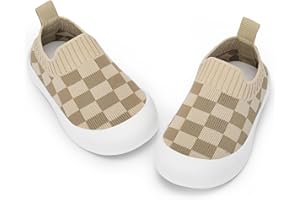 BACSAC Baby Shoes Toddler Shoes Boys Girls Infant Sock Shoes Lightweight Breathable Walking Baby Shoes 6-36 Months