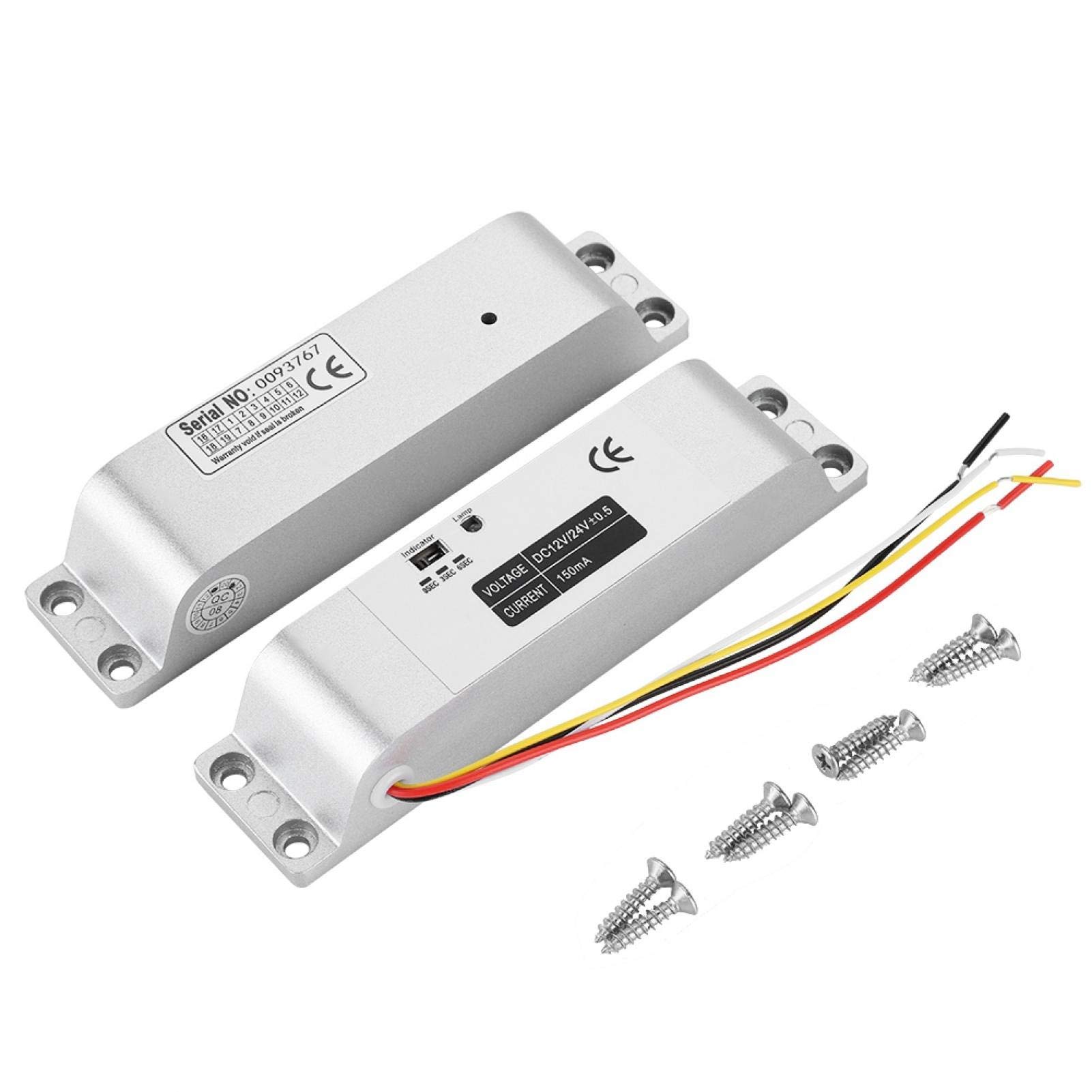 -Duty 12V DC Magnetic – 1000kg Holding Force, Silent Drop Design for Home/Office Security & Access Control