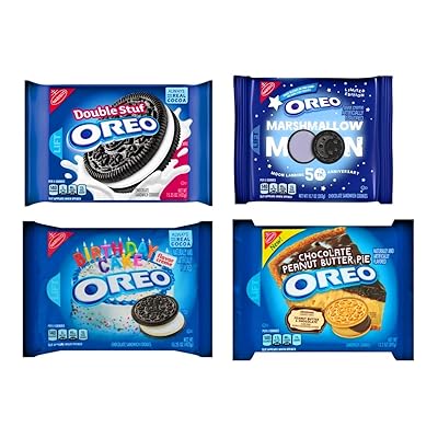 Buy Oreo Cookies Variety Pack Of 4 Bags Marshmallow Moon Double Stuf Birthday Cake Chocolate Peanut Butter Pie Online In Thailand B07tbjqx7x Buy Oreo Cookies Variety Pack Of 4 Bags Marshmallow Moon Double Stuf Birthday Cake Chocolate Peanut Butter Pie Online In Thailand B07tbjqx7x
