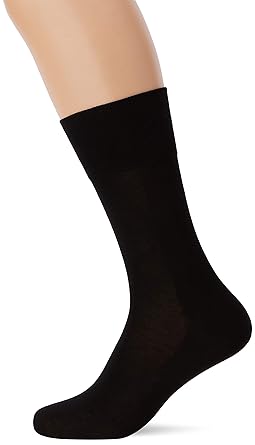 FALKE Herren Business Socken Tiago Baumwoll Strümpfe Einfarbig, Blickdicht