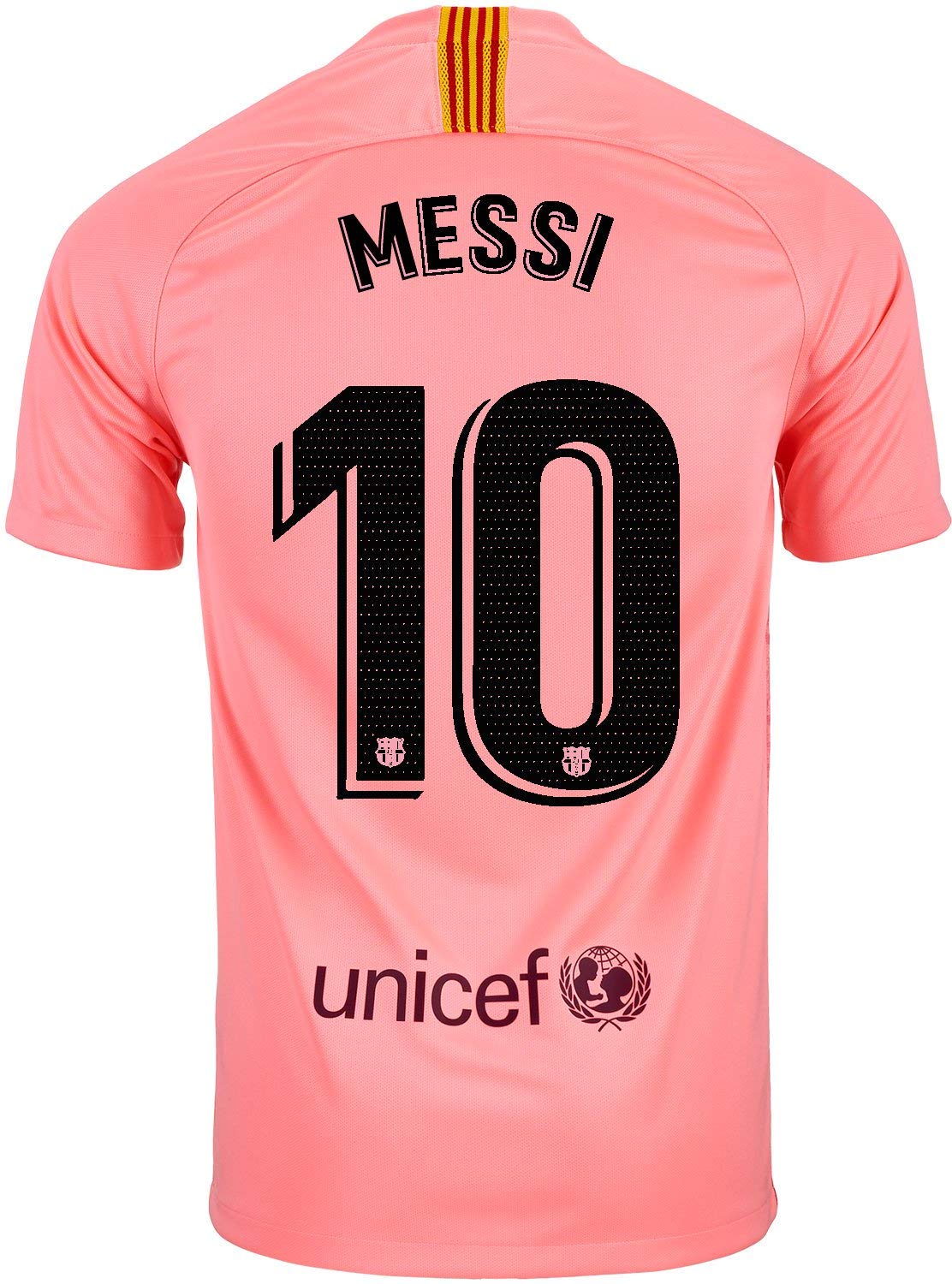 messi pink jersey