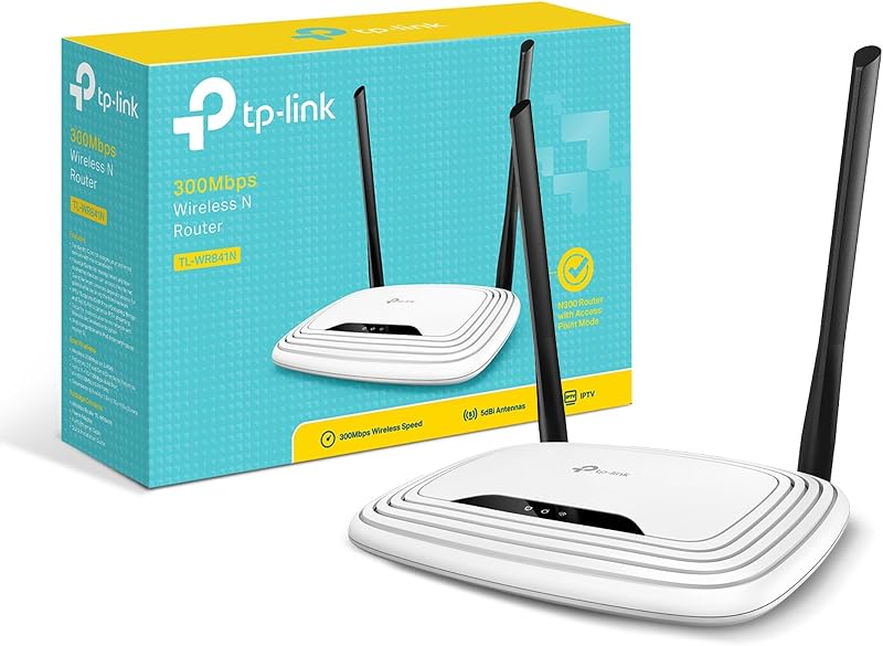 TP-Link TL-WR841N 300Mbps Wireless N WiFi Router IPv6 IPTV WPS Easy Setup