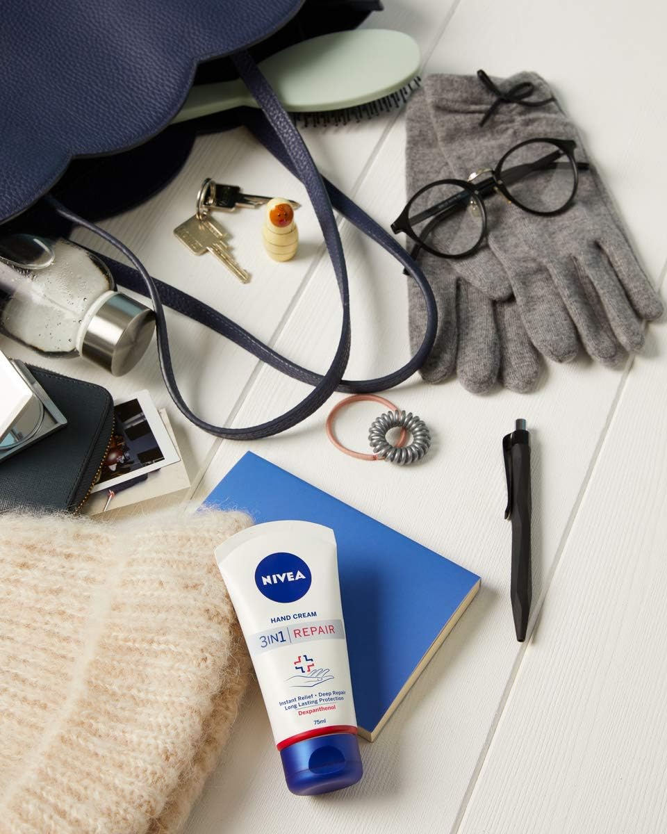 nivea 3 in 1 repair hand cream