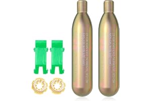 24G Co2 Cartridge Cylinder for Life Vest, Accessory for C02 PFD Rearming Kit, for Auto/Manual Inflating Life Jacket, for Adul