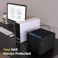 GOLDENMATE 1000VA/600W Lithium UPS Battery Backup