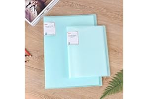 Huacan A3 Diamond Painting Storage Book 30 Pages Portfolio Presentations Folder for 30x40cm Painting,Green