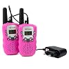 Walkie talkie per bambini Retevis RT388 rosa