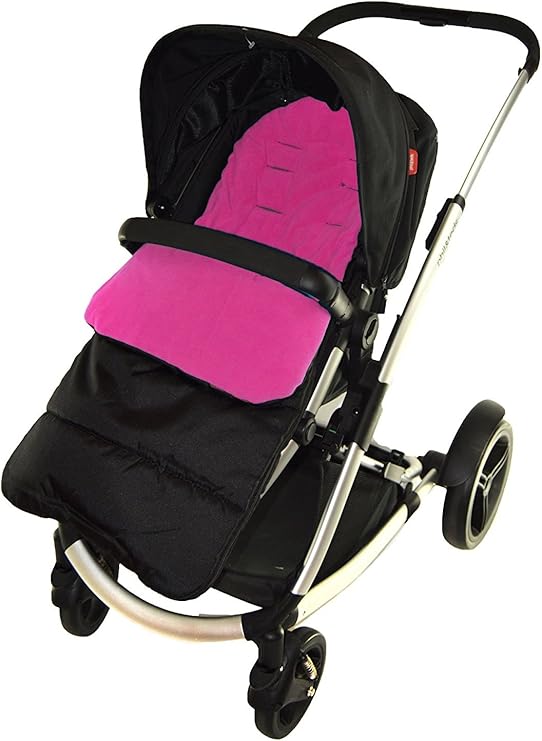 Footmuff/Cosy Toes Compatible with Hauck Pushchair Pink Rose Amazon.co
