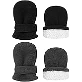Sarfel Baby Mittens Toddler Gloves Kids Winter Gloves Baby Girl Boy Winter Mittens Infant Mittens 2 Pair Pack