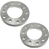 (2) Billet 3/8" Flat Wheel Spacers Adapters | 5x4.5 | Fits Ford Mustang Ranger Explorer and More