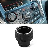TTCR-II Compatible with 2014-2021 Jeep Grand Cherokee Volume Tune Knob | 1 PC for Grand Cherokee WK2 Volume Browse Knob Replacement 2014 2015 2016 2017 2018 2019 2020 2021 (05091840AF-D)