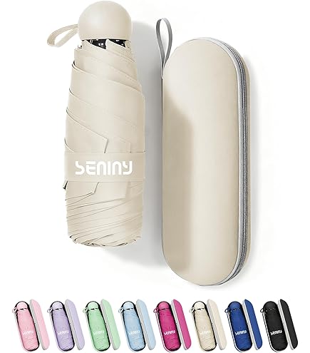 Amazon.com: GMOX Travel Essentials Mini Umbrella with Case – Small