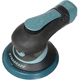Dynabrade X51H Non-Vacuum Dynorbital Extreme Random Orbital Sander, 5" Dia. | 0.3 hp, 12,000 RPM, 3/16" Dia. Orbit, Rear Exhaust, Hook-Face, 1/4" NPT Air Inlet, Palm, Rotary Vane, for Polishing, Sanding