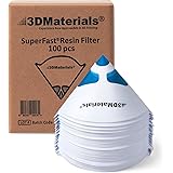SuperFilter 100 pcs, Disposable Filter, 3D Printer Resin and Paint Strainer, Made in Korea by 3DMaterials