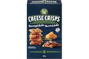 John Wm. Macy's Cheddar Rosemary Cheesecrisps, 127 Grams
