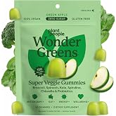 Plant People WonderGreens Veggie Gummies, Super Greens &amp; Probiotics, 60ct | Veggie Gummies with Super Greens, Probiotics &amp; Multivitamins for Immune, Gut Health, Energy &amp; Wellbeing