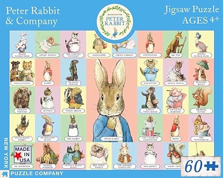 peter rabbit alphabet puzzle