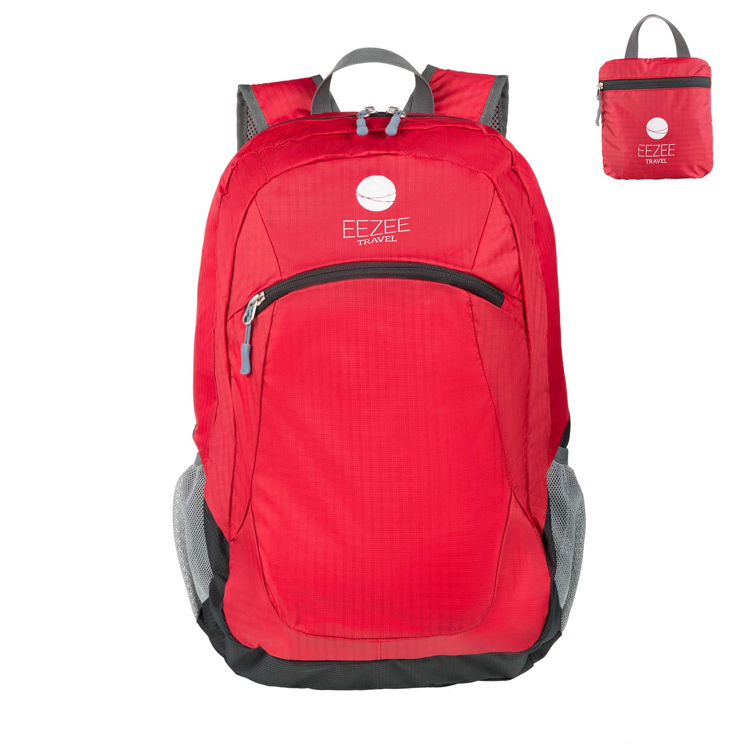 EEZEE ARCHES 28L Ultralight Foldable Backpack Waterproof Anti-Tear Handy Daypack (Red)