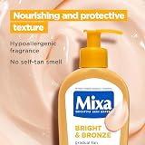 Mixa Bright & Bronze Gradual Tan Body Lotion 250ml Hydration DHA view 9