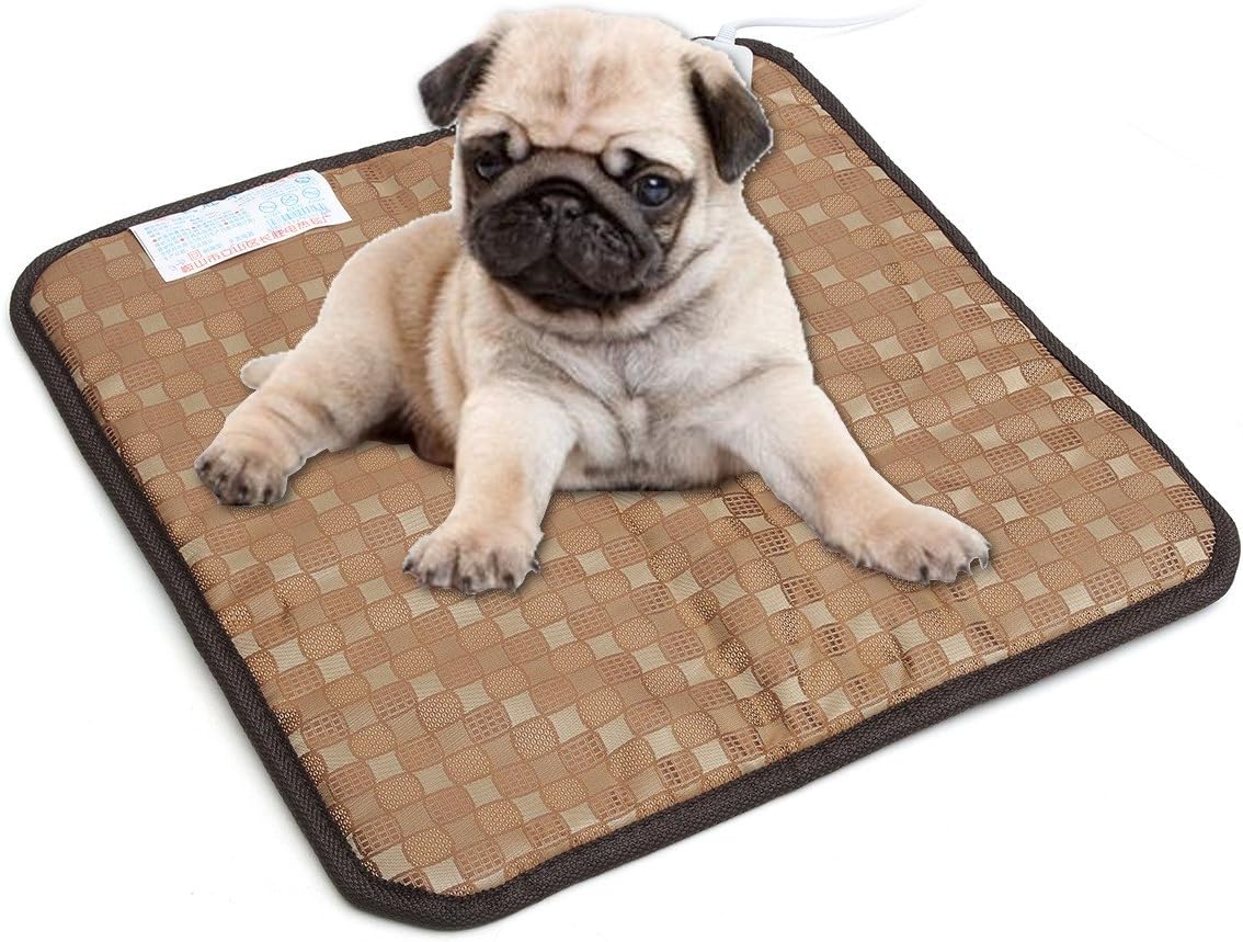 SanSiDo Pet Heizmatte 45<em>45cm/17.7</em>17.7"Haustier Hund Katze bequeme