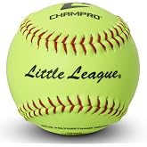 Champro Little League Poly Synthetic Cover, Red Set (Optic Yellow, 12-Inch)